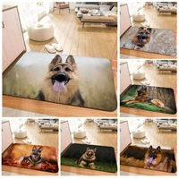 german shepherd dog floor carpet anti slip absorb water long strip cushion bedroon mat household carpets