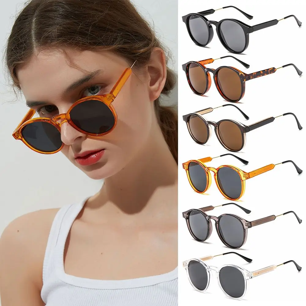 

Fashion UV400 Round Eyewear Square Sunglasses Vintage Sunglasses Sun Glasses for Women Men Shades