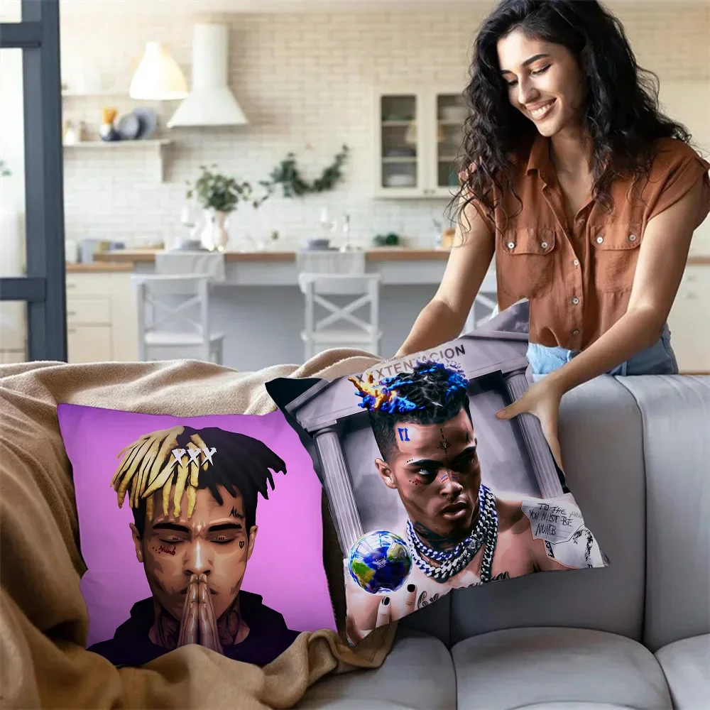 Чехлы на подушки в стиле хип-хоп Z-XXXTentacion мультяшный диван декоративные домашние