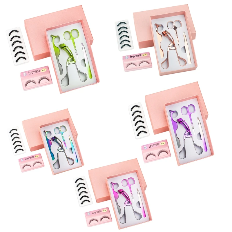 

1Set Eyelashes Curler Tweezer Curling Eye Lashes Clip Replacement Rubber Pads, False Eyelash Applicator