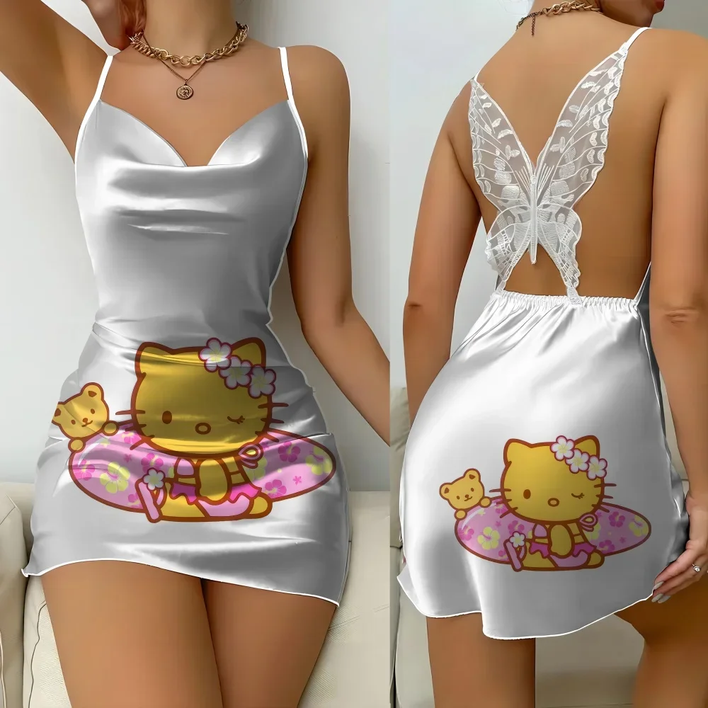 Женская пижама с юбкой женская ночная одежда романтичное нижнее белье новые