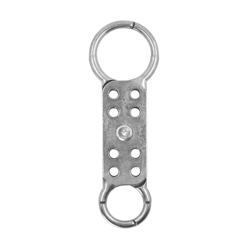 

Dual Jaw Clearance Aluminum Safety Lockout Hasp 1in 1.5in 38mm 6 Holes silver Multiple Inoperative Hazardous Energy Control