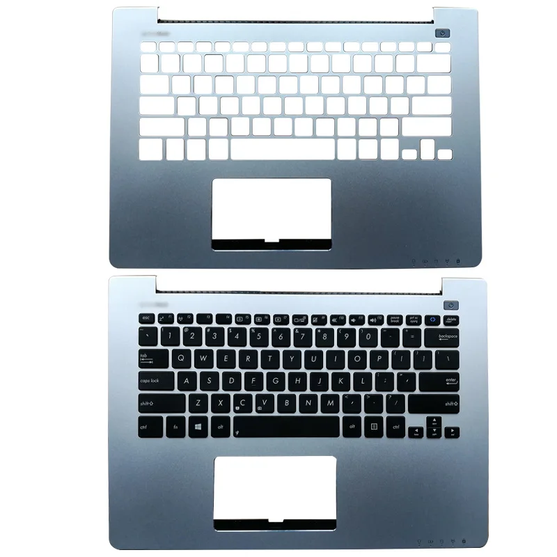 NEW Laptop Palmrest Upper Case US Keyboard For 13.3