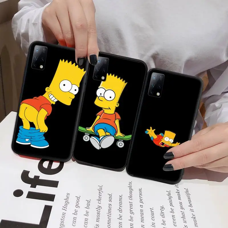 

Homer J-SImPsoN S-Simpsoning Phone Case for Huawei Y7 Y9 Y6 Y5 Y8 Y8S Y8P nove 3 4 5 6 7 pro 2018 2019 5g se Fundas cover