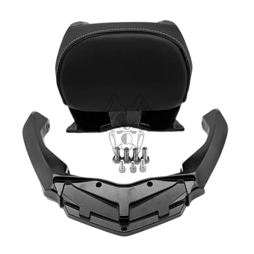 Фото Для HONDA ADV 350 ADV 250 2022-2025 мотоцикла черный задний пассажирский сиденье задняя бабка спинка подушка для спинки №4