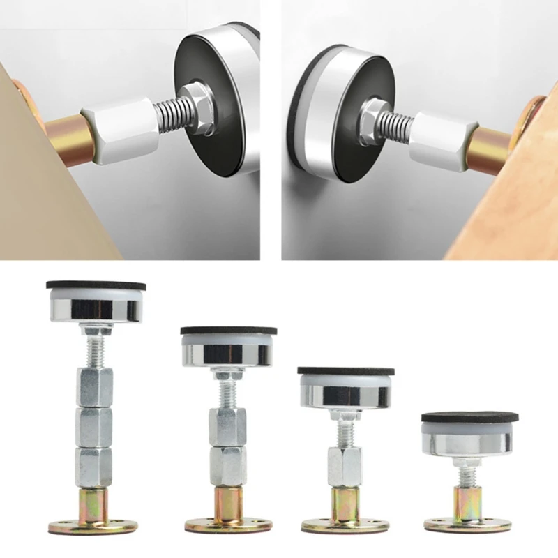 

Adjustable Headboards Prevent Loosening Fixer Threaded Bed Frame Anti-shake Tool for Protect the Wall from Banging 87HA