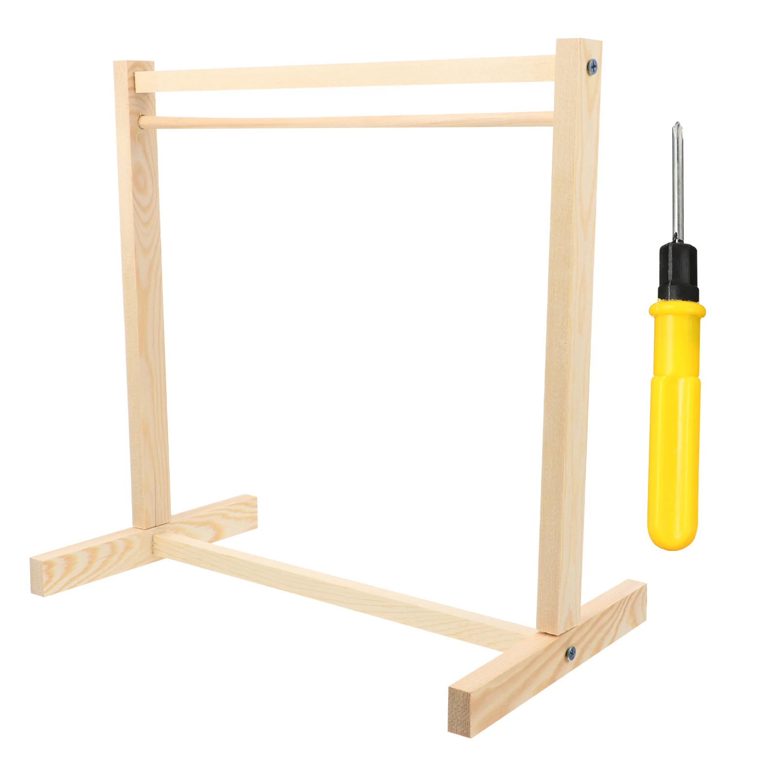 

Clothes Hanger Toy Accessories Rod Garment Hangers Wood Wooden Holder Mini Furniture