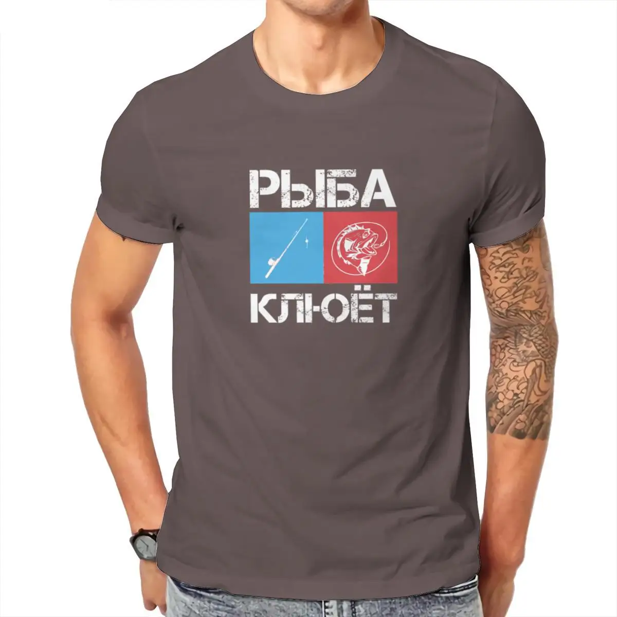 

Wholesale Russia Ribalka Fishing Gift for Russian Men Couples 6XL Woman ForGirl Men's Clothing 124746