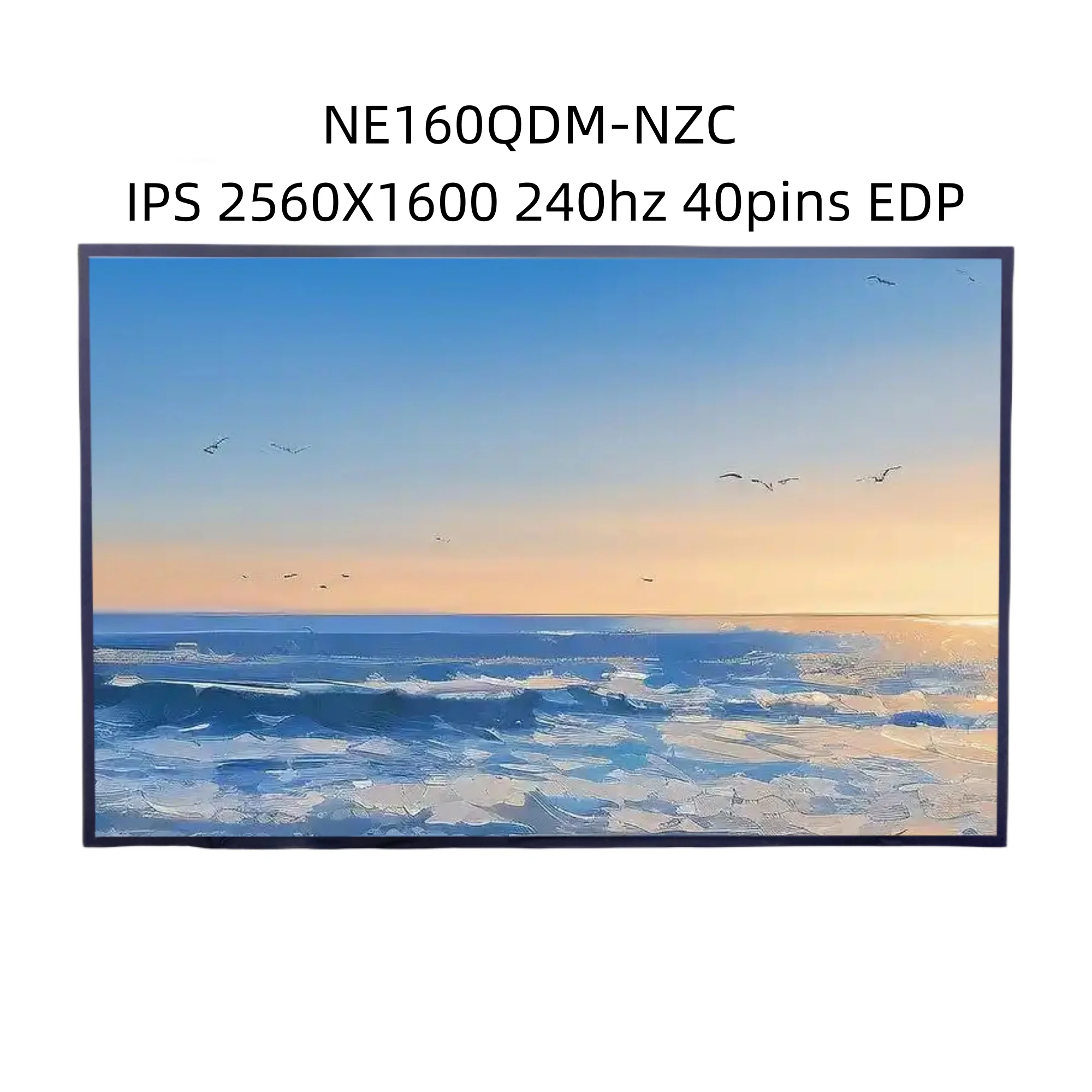 Фото NE160QDM-NZC IPS 2560X1600 240 Гц 40-контактный матричный дисплей EDP, оригинальная сменная панель 16.0'' НОВЫЙ ЖК-экран для ноутбука №1