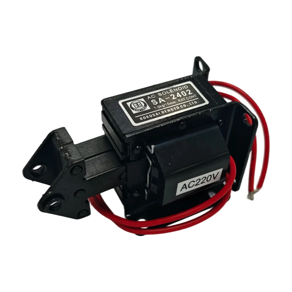 Фото 1 шт. SA-2402 SA-2502 SA-2602 Электромагнит тяговый AC24V AC 110V 220V, усилие 1-2 кг, ход 15 мм №1
