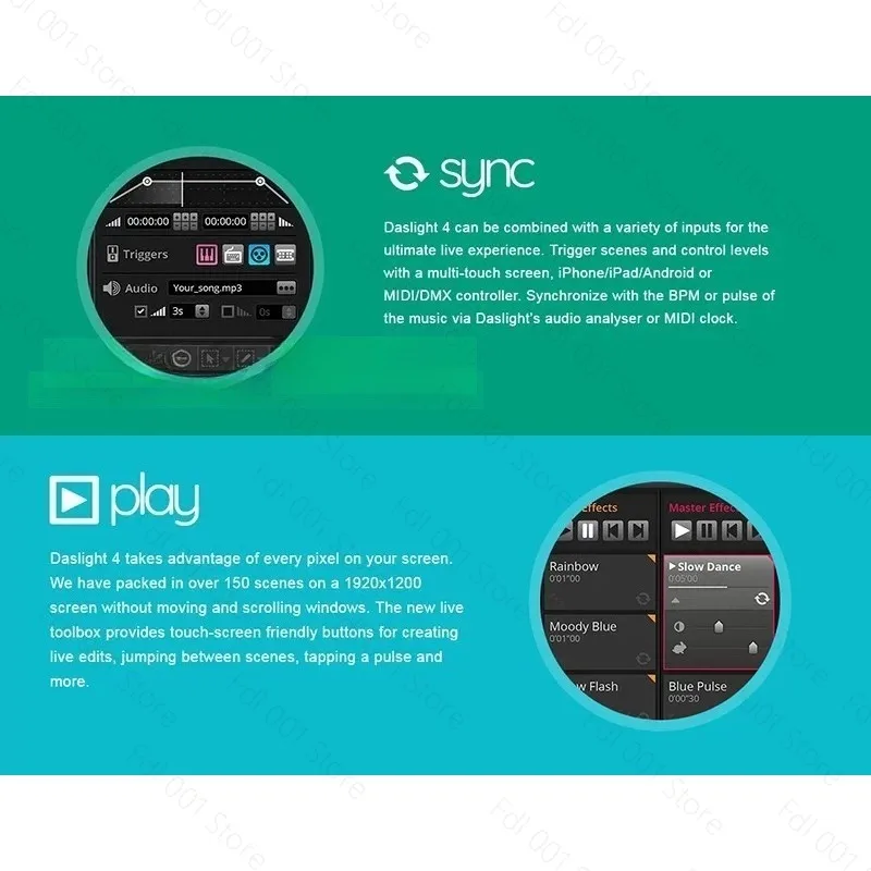 Компьютерный контроллер для сценического освещения DVC4 GZM Daslight с USB-подключением (art.: 3920da5a6fa67) - 3920da5a6fa67