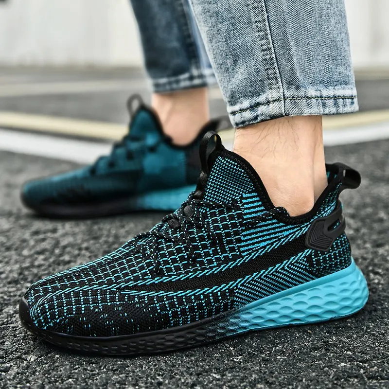 2023 New Men's Casual Running Shoes Sneakers Women Breathable Mesh Soft and Comfortable Couple Walking Sport Shoes Size 36-46