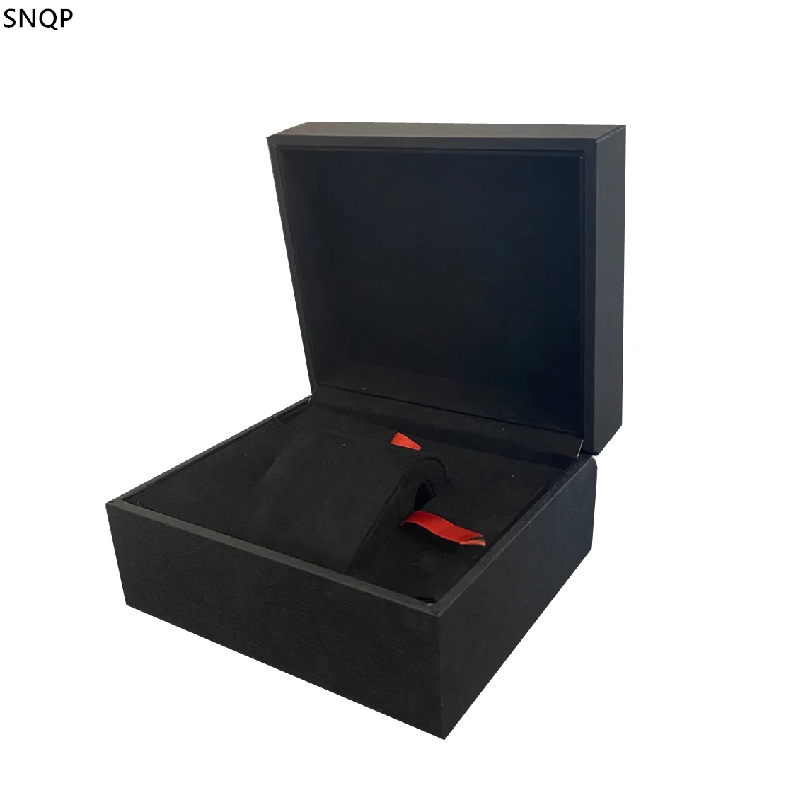 Factory Wholesale Black With Customized  Wooden Watch Box Luxury Brand With Papers Tag Card Can Customization 904L Watches Gift