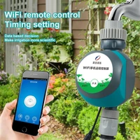 tuya wifi cellphone intelligent remote controller garden water timer automatic irrigation artifact waterproof with tuya app