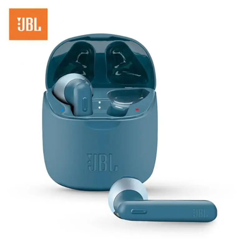 JBL TUNE 225TWS Bluetooth Earphone Wireless Headphones Sports Half In-Ear Stereo Earbuds Waterproof ANC Noise Reduction HD Mic