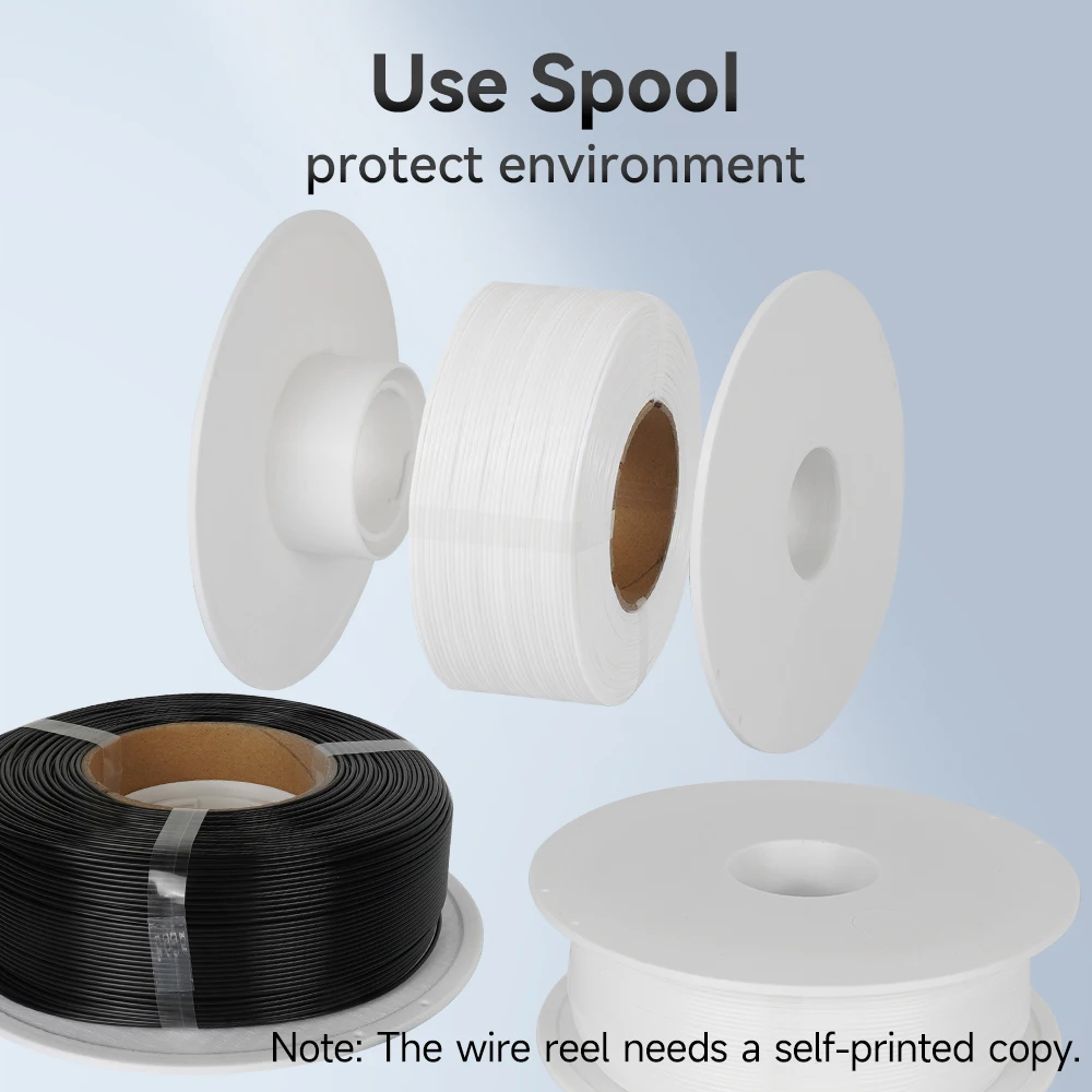 Фото Филамент для 3D-принтера KINGROON Spool-less PLA 1.75 мм, без спутывания, для надежной и легкой печати, доступен в упаковках 1 кг, 3 кг, 5 кг, 10 кг. №3