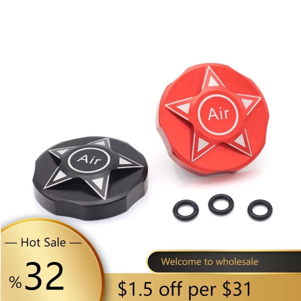 

1pc Bike Fork Shoulder Cover Aluminum Alloy Mountain Bicycle Air Gas Fork Cover Cap For Manitou/Magura/FOX-/DT/ROCK SHOX