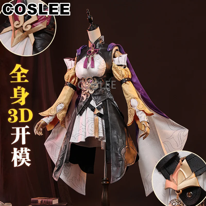 

COSLEE Honkai: Star Rail Sushang Cosplay Costume Game Suit Dress Uniform Halloween Carnival Party Outfit Women S-XXL New 2023