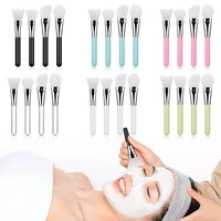 4pcs professional silicone facial mask brush cream mixing silicone brush makeup brush face skin care tools makeup beauty tools