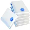 Reusable Vacuum Bags Organizer Storage Clothes Quilt Blanket Pillow Closet Packing Home Storage Organization Accessory Supplies 1