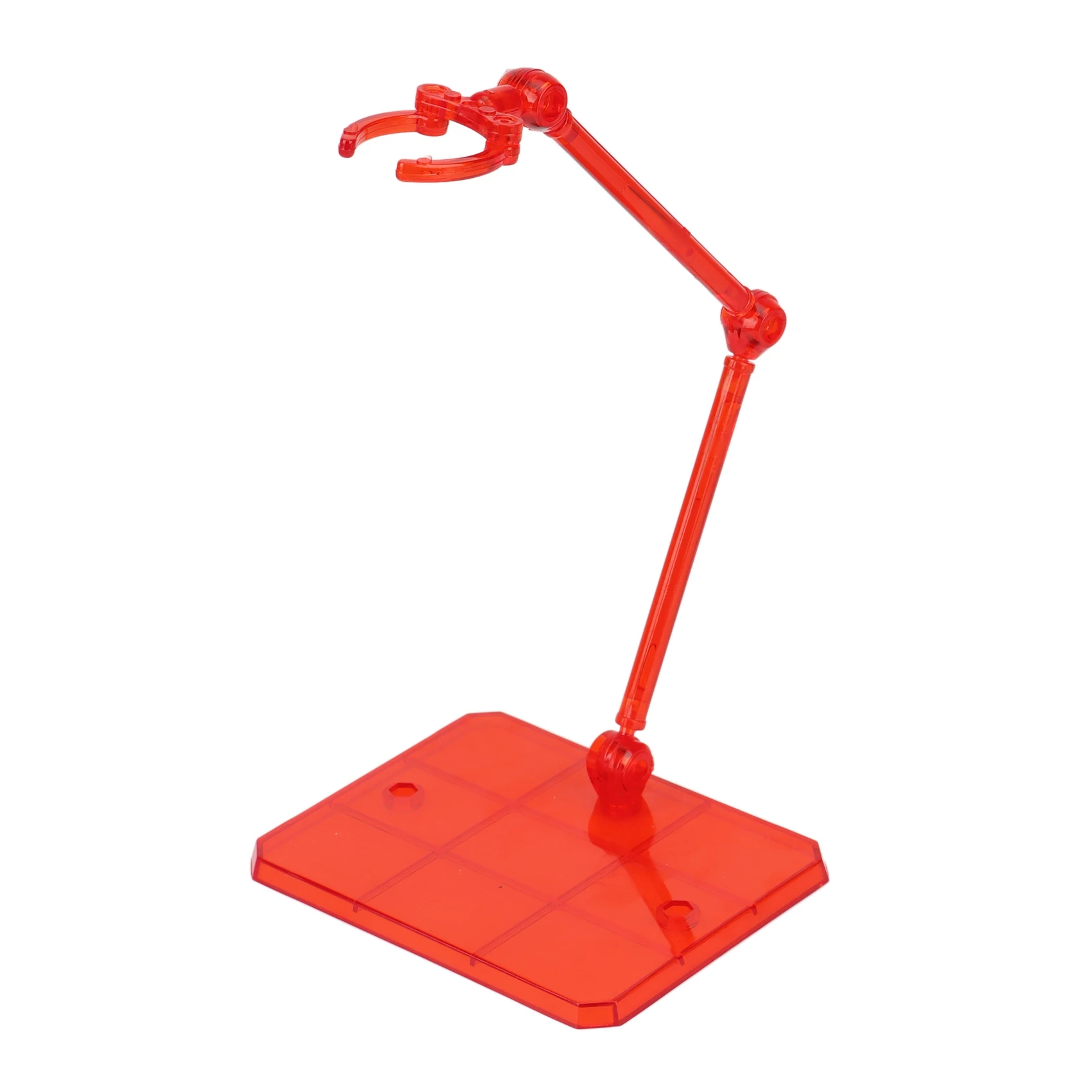 

10 Pcs Action Figure Base Suitable Display Stand Bracket for 1/144 1/100 Doll Model Stage Act Suit,Red