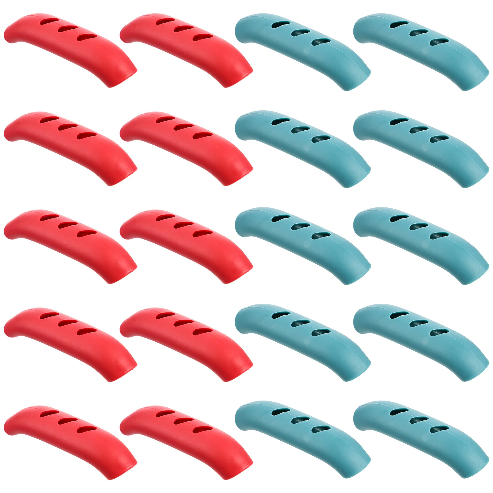

Handle Cover Pot Pan Hot Grip Sleeve Holder Covers Silicone Heat Cast Iron Skillet Resistant Assist Protector Grips Frying