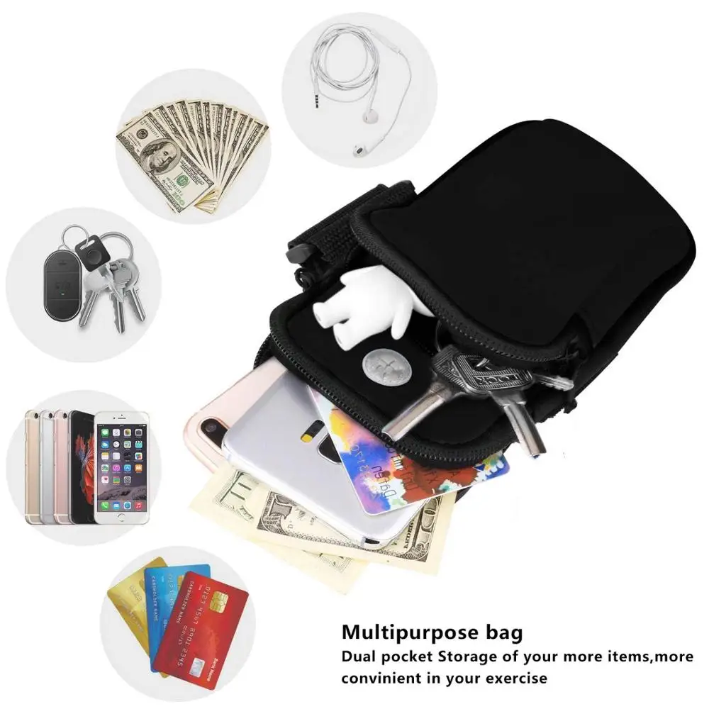 Спортивная сумка для бега чехол iPhone 12 13 универсальный смартфон мобильный телефон