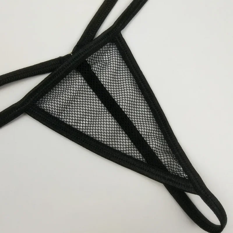 Комплект прозрачного мини-микро бикини для женщин сексуальный прозрачный