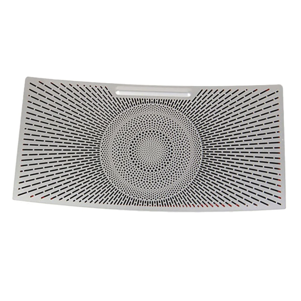 

Для 2022 Mitsubishi Outlander, автомобильная крыша из нержавеющей стали, крышка динамика, считывающая лампочка, Обложка, отделка, наклейка