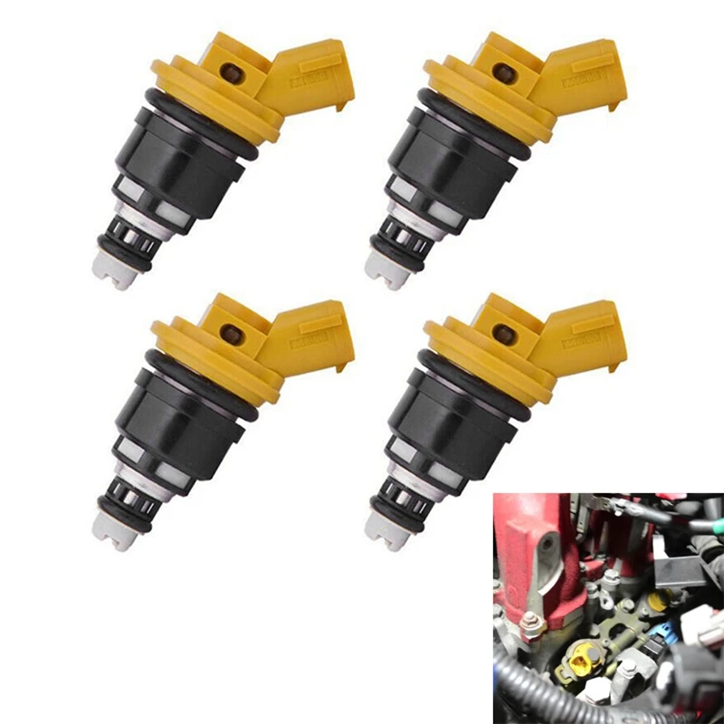 4х топливный инжектор 550Cc 16600-AA170 для JECS/Subaru Sti WRX GC8 2.5L автомобильная форсунка