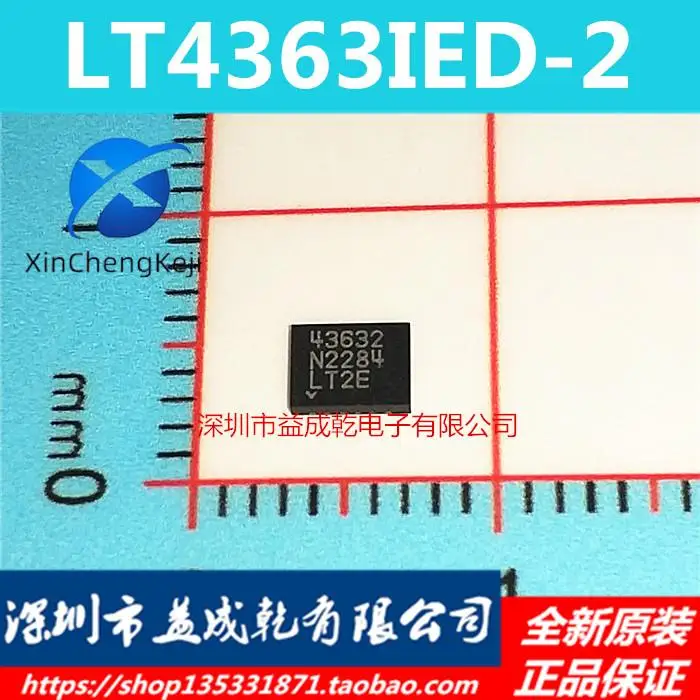 

2pcs original new LT4363IDE-2 LT4363CDE-2 LT43632 DFN12 Controller Chip