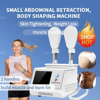 2 handle 2800w high frequency buttock lifting arm slimming 7 tesla magnetic wave ems muscle stimulator hiemt machine portable 1