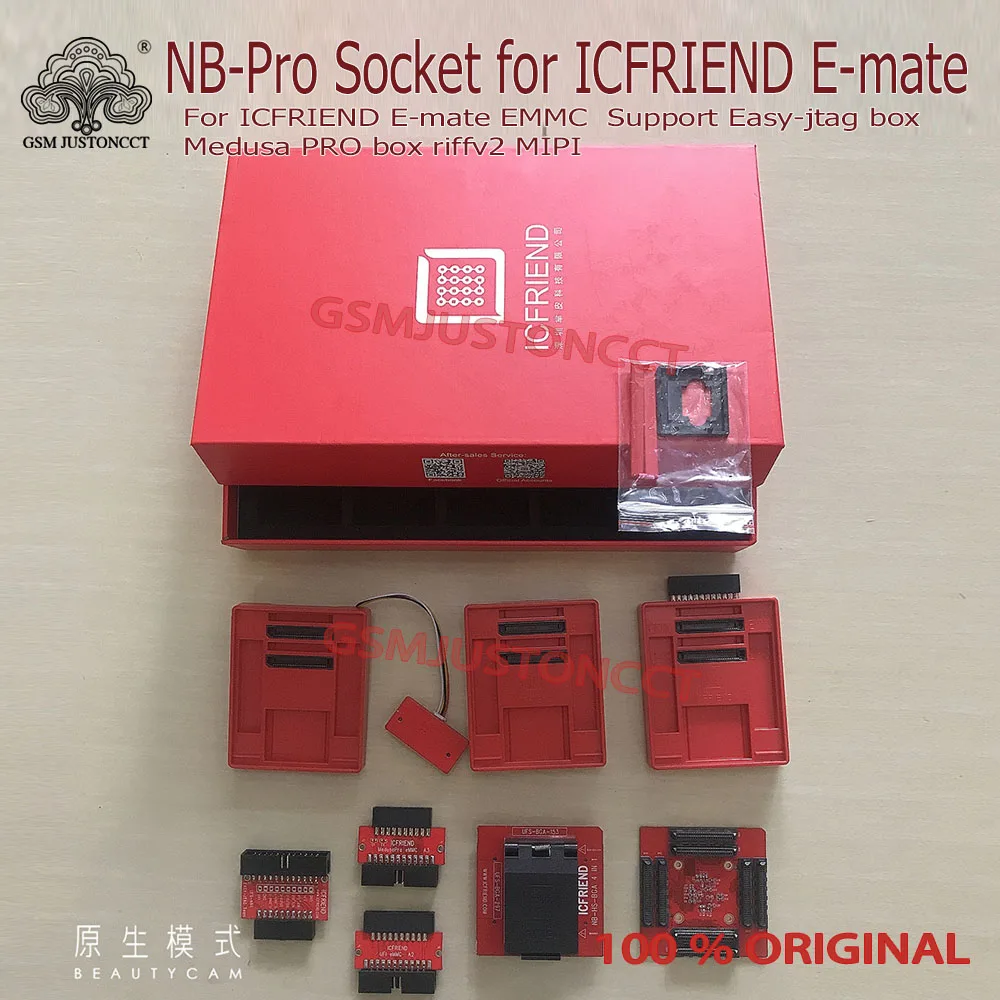 

E-mate icfriend NB max socket для easy j-tag,medusa pro II ,UFI Box ,Mipi Box с ufs 4 в 1( UFS 153,UFS 297,UFS 254)
