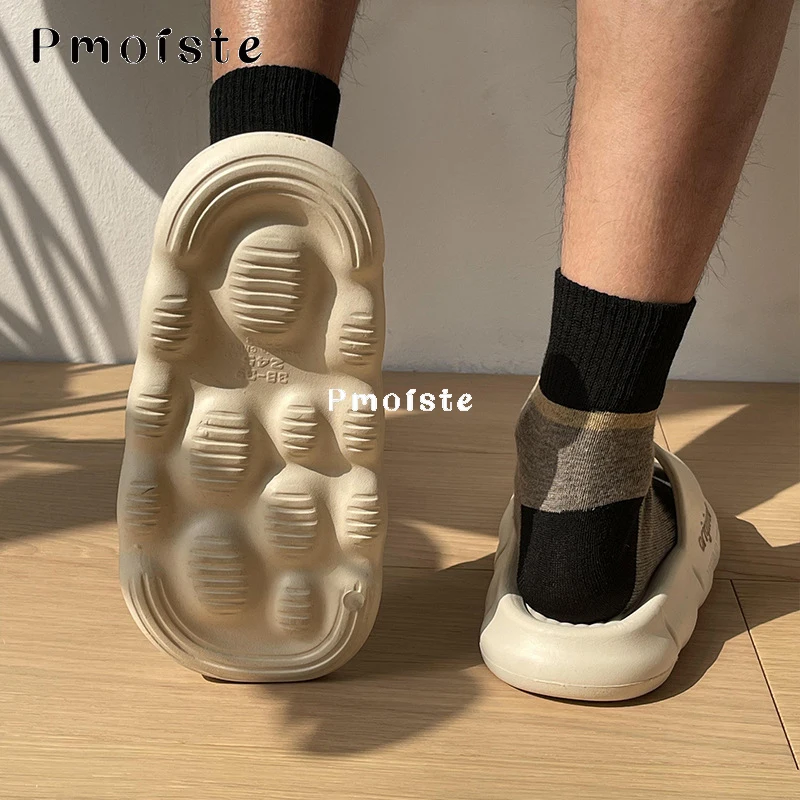 Women Slippers for Home Summer 2023 EVA Slipper Unisex Soft Breathable Shoes Platform Comfortable Bathroom Sandals Non-slip