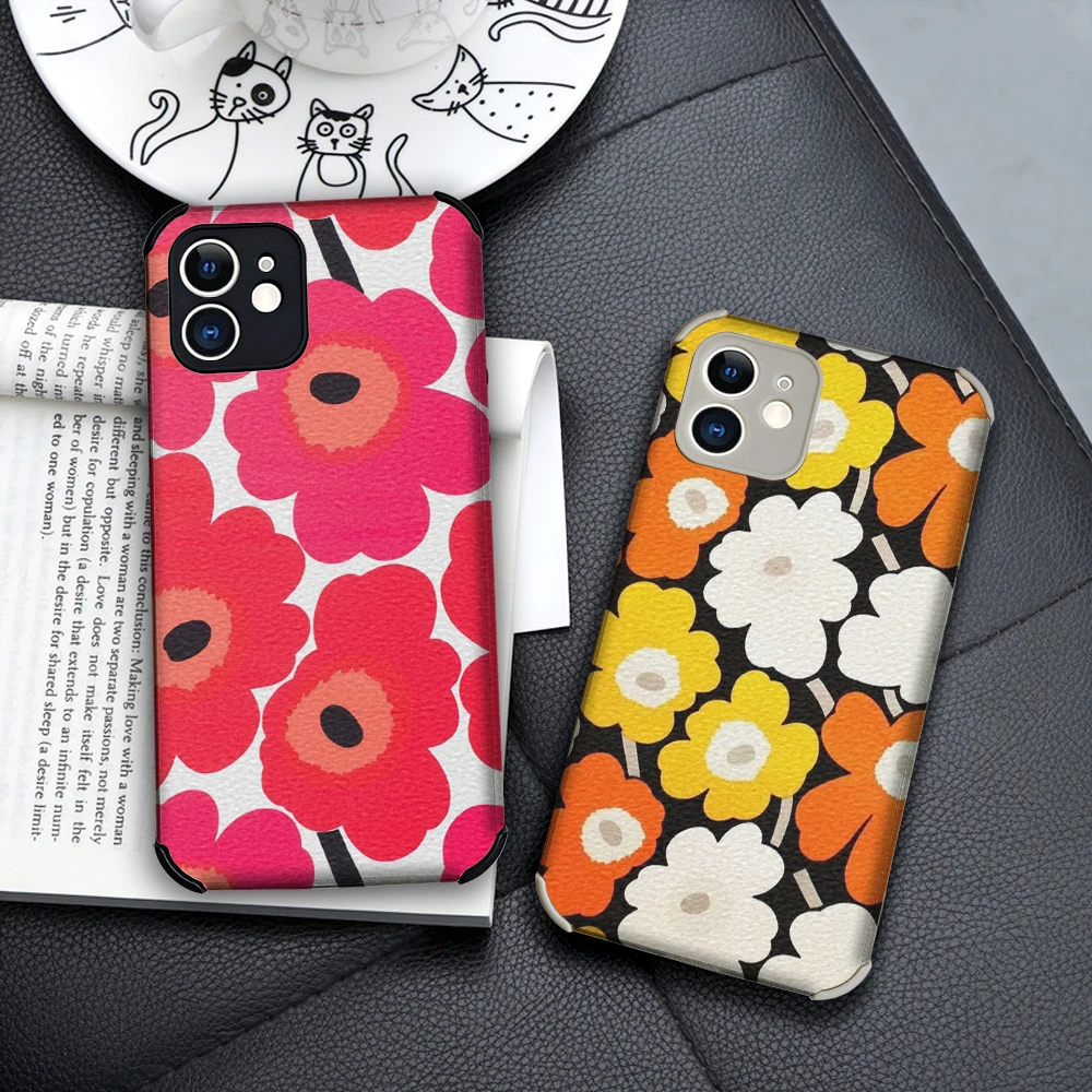 

Чехол для телефона IPhone 13 с цветами для IPhone 13 12 11 Pro Mini XR X XS Pro Max 7 8 Plus, противоударный мягкий чехол из овечьей кожи