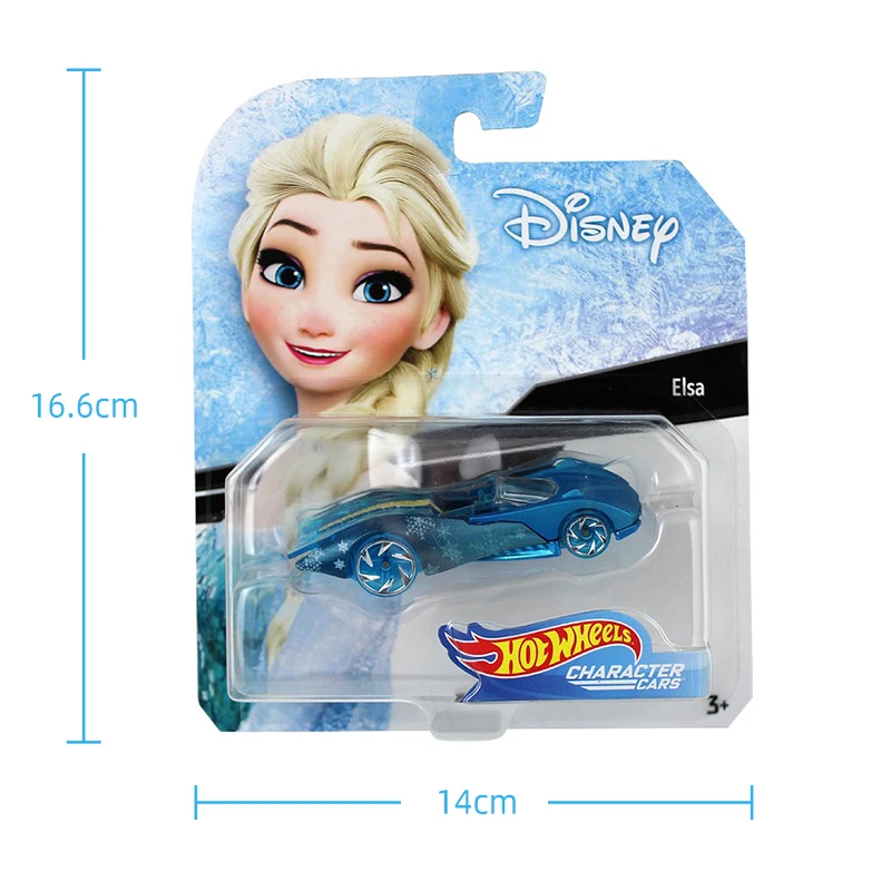 Продажа Оригинальные спортивные мини-автомобили Hot Wheels Disney «Холодное сердце», Микки Маус, коллекционные игрушки для детей и взрослых Hotwheels, рождеств...