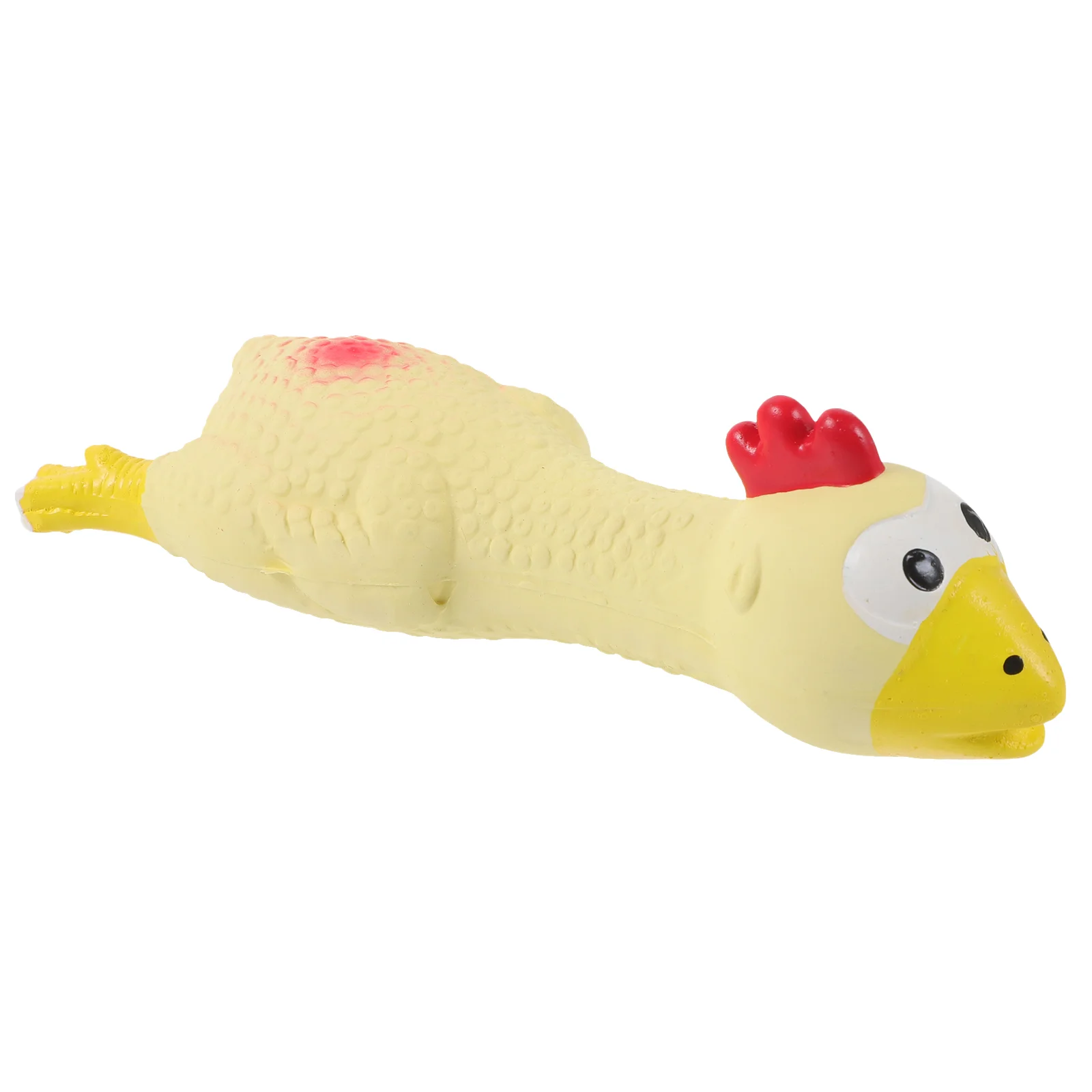 

Latex Screaming Chicken Pet Dog Toys Cartoon Sound Squeaky Toys Chew Bite Toy Pet Supplies Yellow