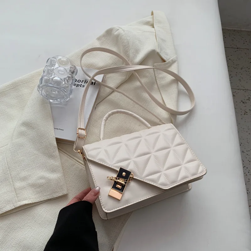 

Luxury Female Bag Lady Bag 2023 Popular Spring New Trend Senior Sense Fashion One Shoulder Underarm Bag Literary Retro Handbag