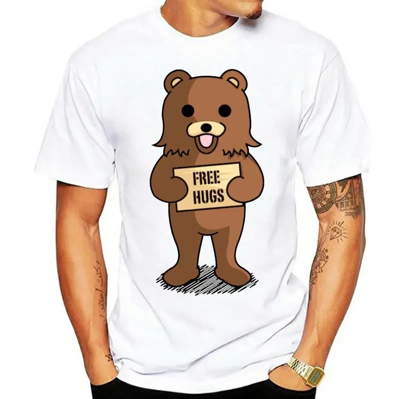 

Men tshirt Free Hugs Pedobear T Shirt women T-Shirt tees top