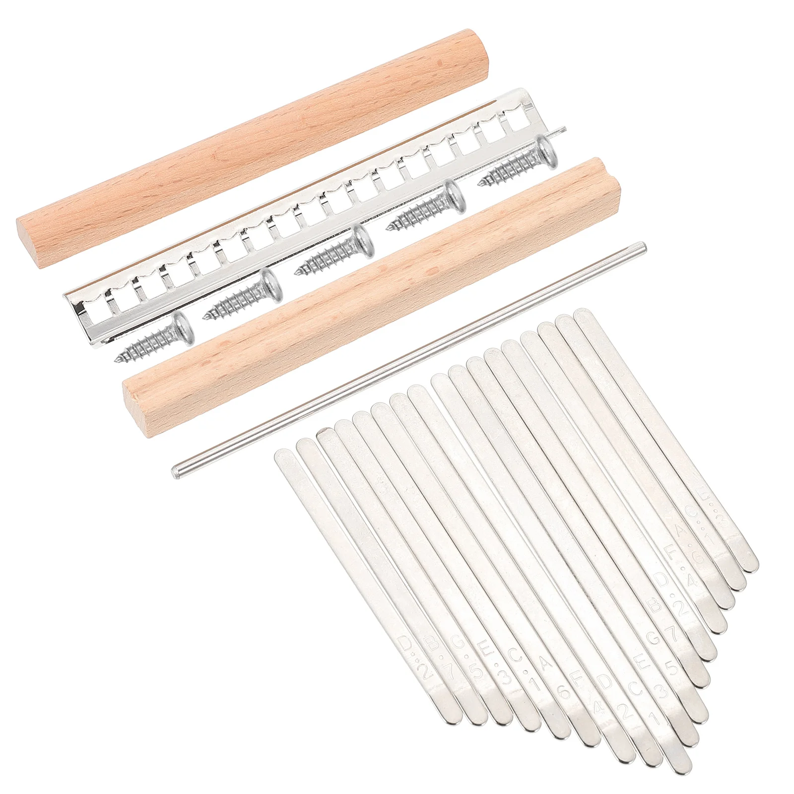

1 Set Thumb Piano Accessories Kalimba Replacement Kit Replacement Kit Thumb Piano Diy Accessories Tuning