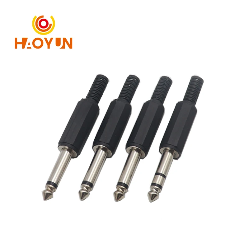 【 5-2 шт. 】 6 3 мм моно/стерео аудио разъем Штекерный сварочная линия стерео