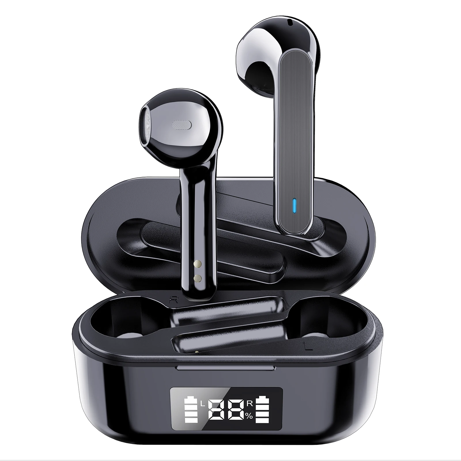 Беспроводные наушники Bluetooth стерео гарнитура громкой связи музыкальные наушники с микрофоном