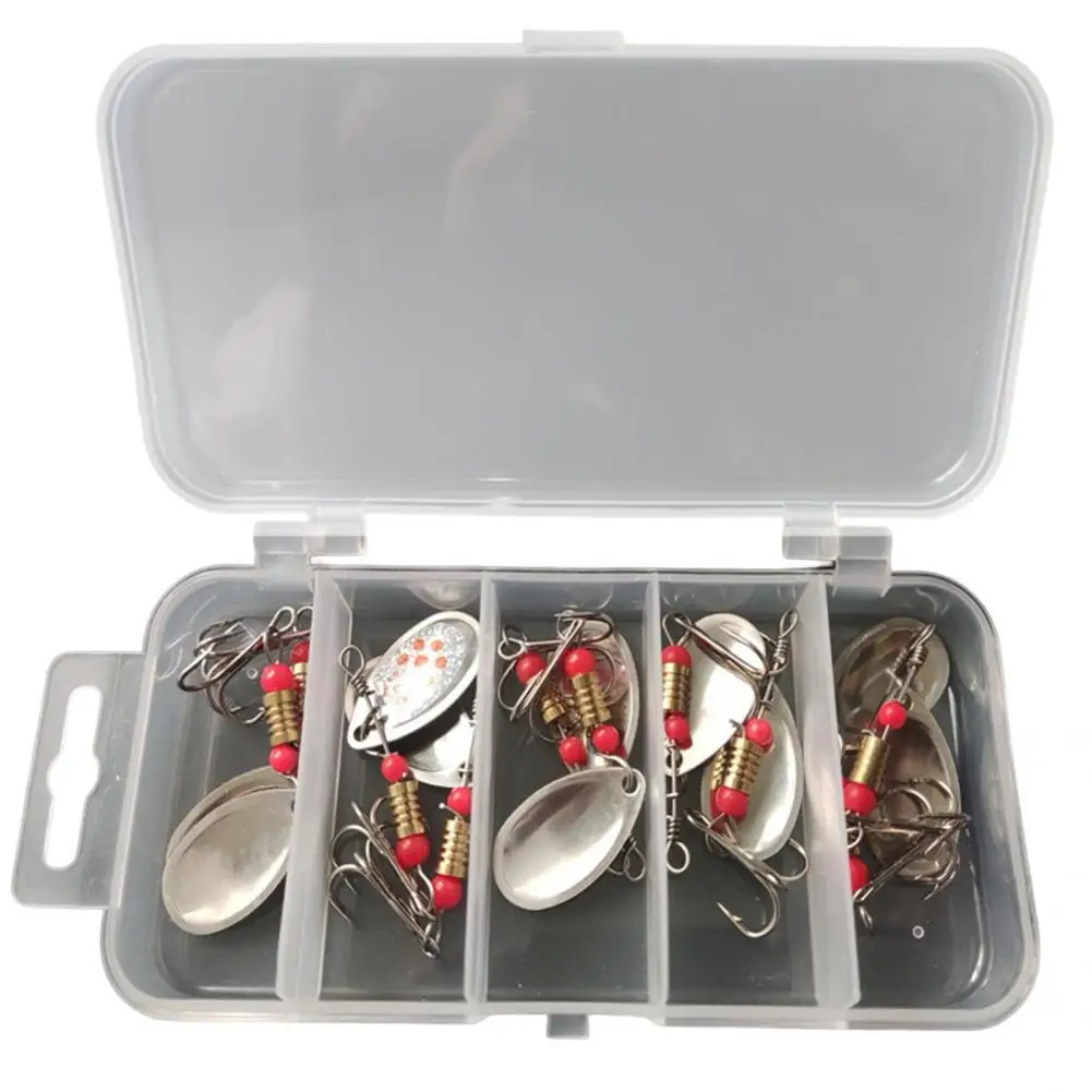 

10 шт. Изящные многоразовые рыболовные воблеры, металлические рыболовные приманки в виде ложки, флэш-Аксессуары для рыбалки