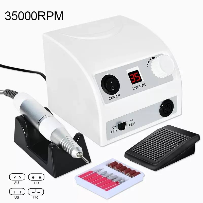 

NEW2023 Machine Nail Drill Machine For Manicure Pedicure Nail Art Equipment Nail File Nail Drill Bit Tool