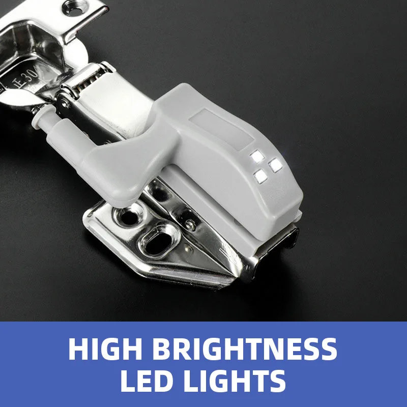 

LED Inner Cabinet Induction Lights Cupboard Closet Hinge Lamp for Kitchen Bedroom Wardrobe Cupboard Sensor Lights