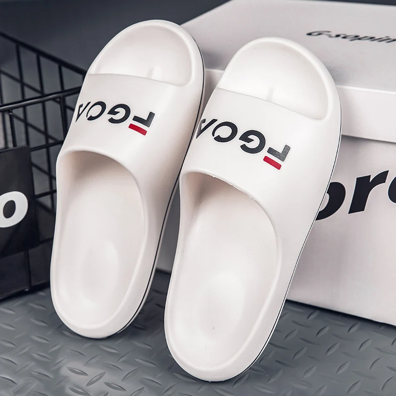 

Summer Men Slippers Indoor Home Slides Bathroom Slippers Massage Loafers Men Outdoor Clogs Garden Shoes Beach Sandals Flip Flops