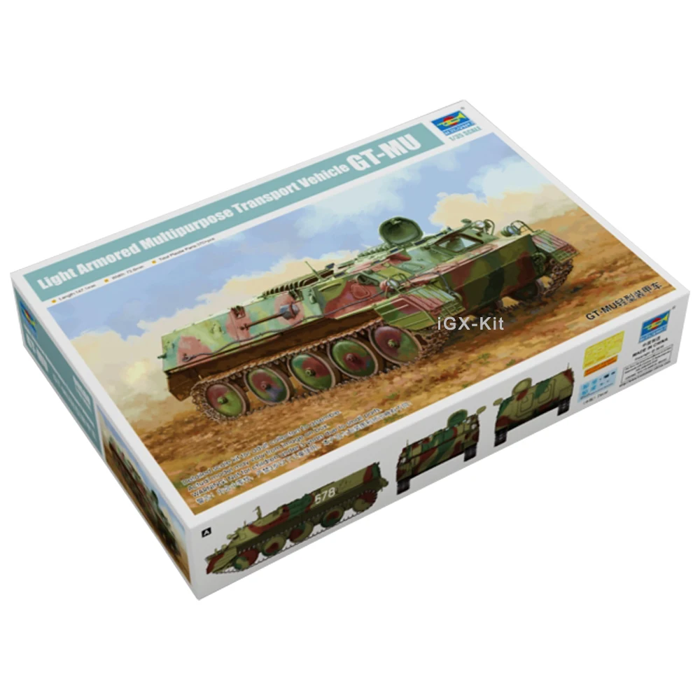 Trumpeter 09568 1/35 модель модели России GT-MU боевой транспорт военная сборка пластиковый