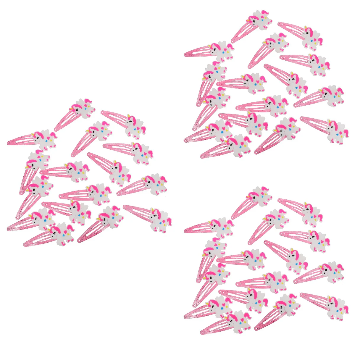 

Headgear Bang Clip Kids Unicorn Hair Pin Decor Lovely Bow Accessories Jewelry Decorative