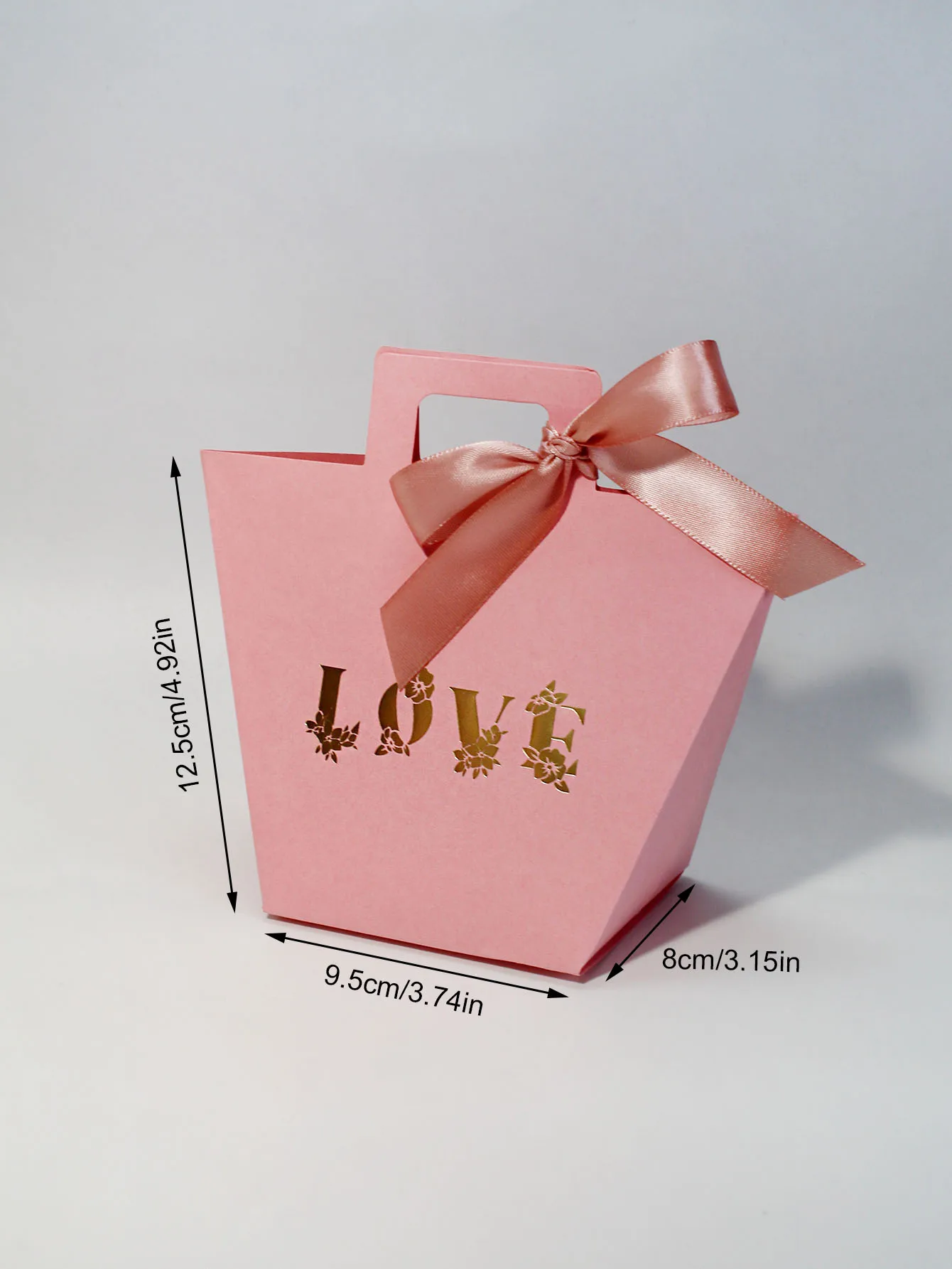 Розовая сумка на День святого Валентина подарочная коробка конфет для подруги