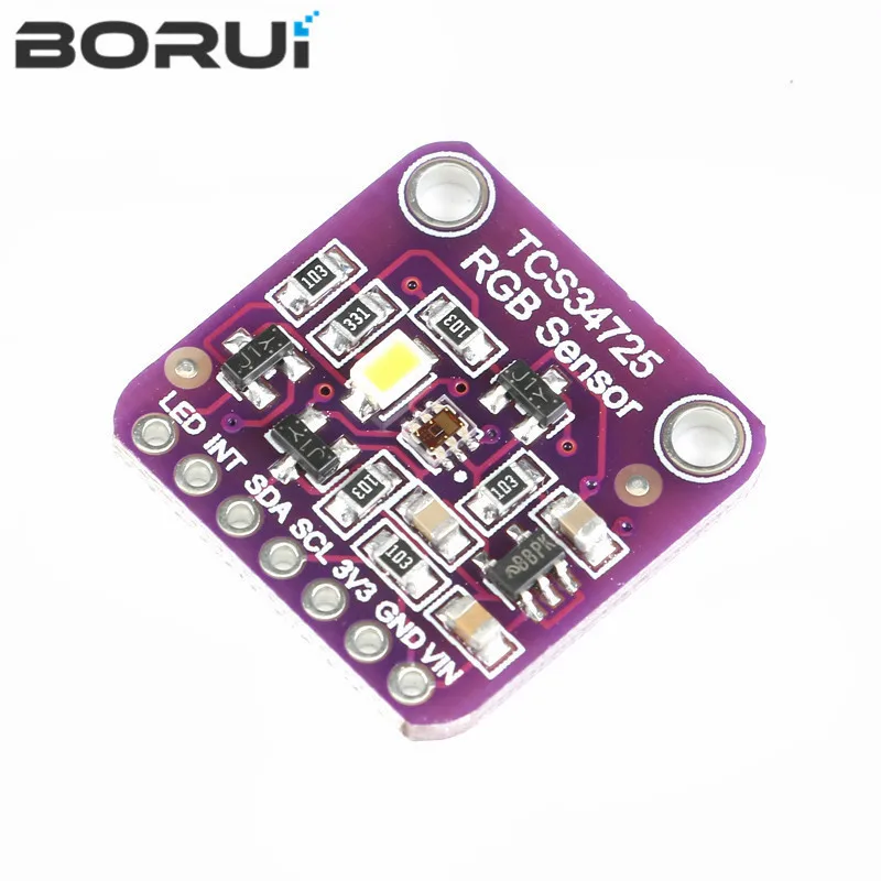 Датчик цвета RGB TCS34725 с ИК-фильтром и белым светодиодом для Arduino UNO R3 (art.: 3920cbd9350c2) - 3920cbd9350c2